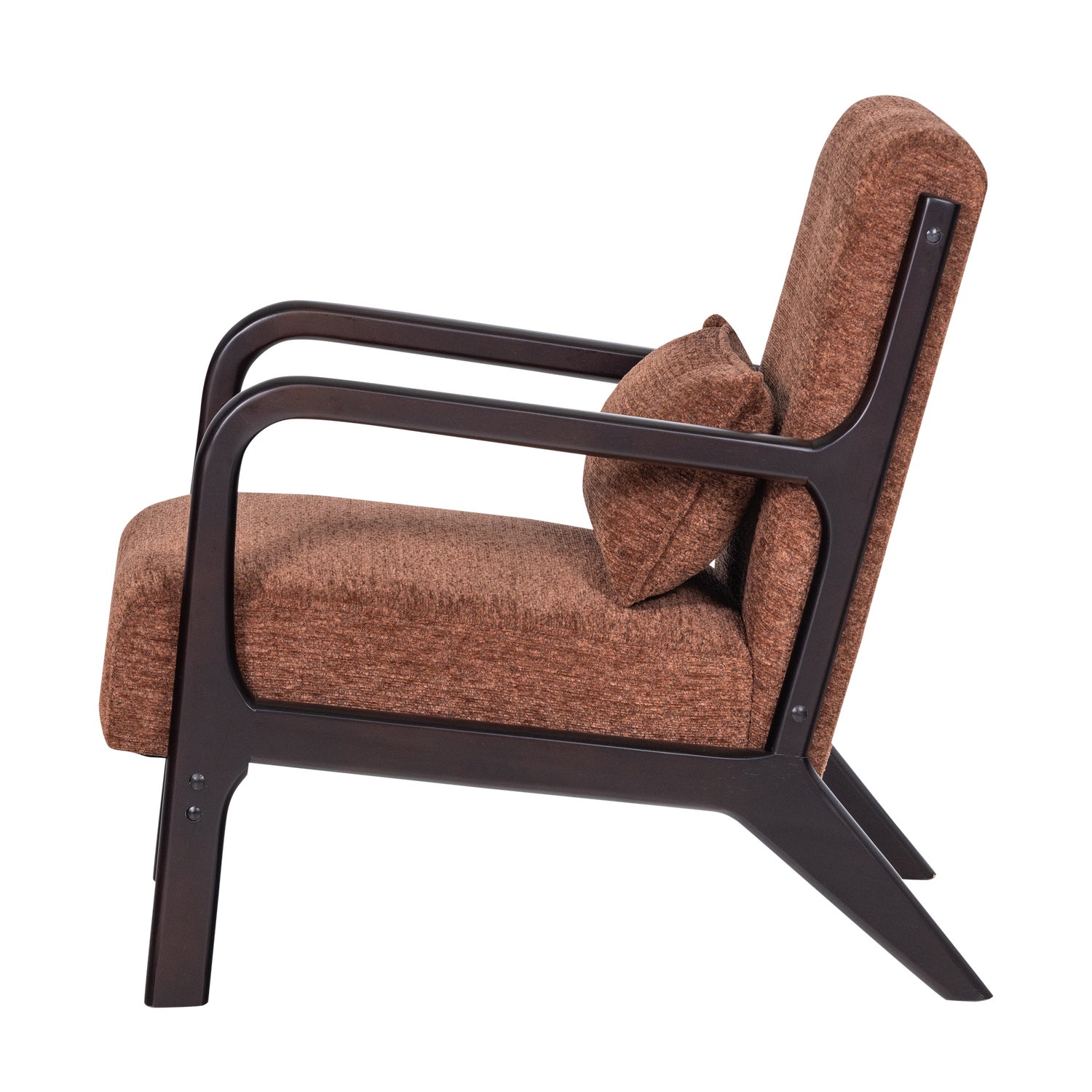 MARK ARMCHAIR CHENILLE BROWN - Slika 9