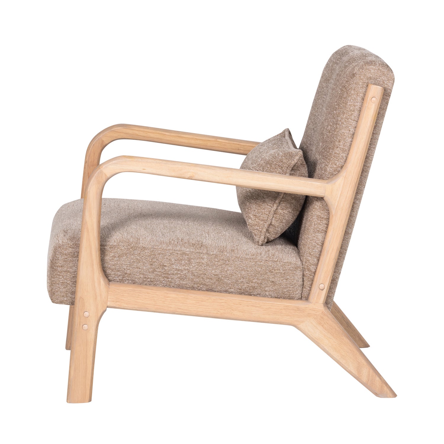 MARK ARMCHAIR CHENILLE BROWN - Slika 16