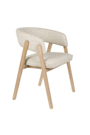 Armchair Bright Beige/Brown