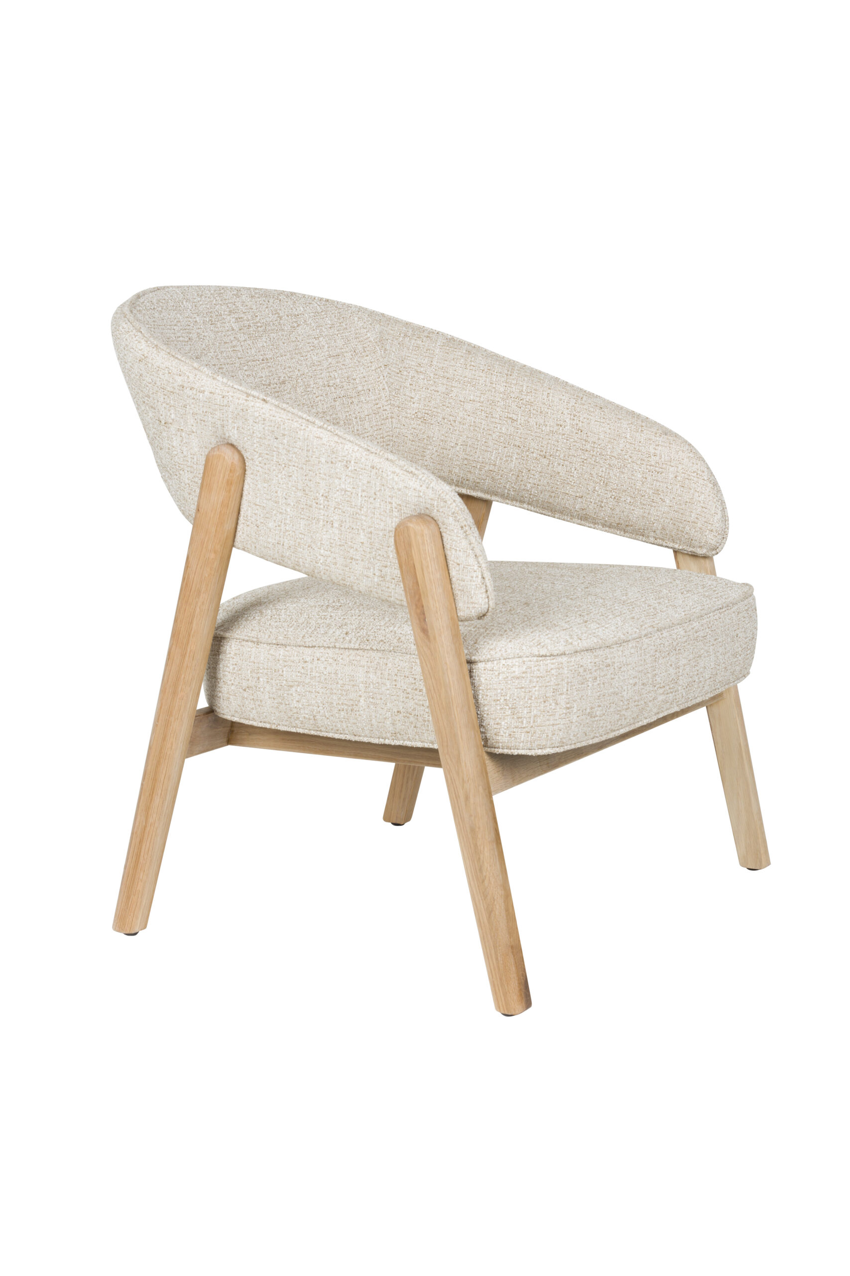 Lounge Chair Bright Brown/Beige - Slika 2