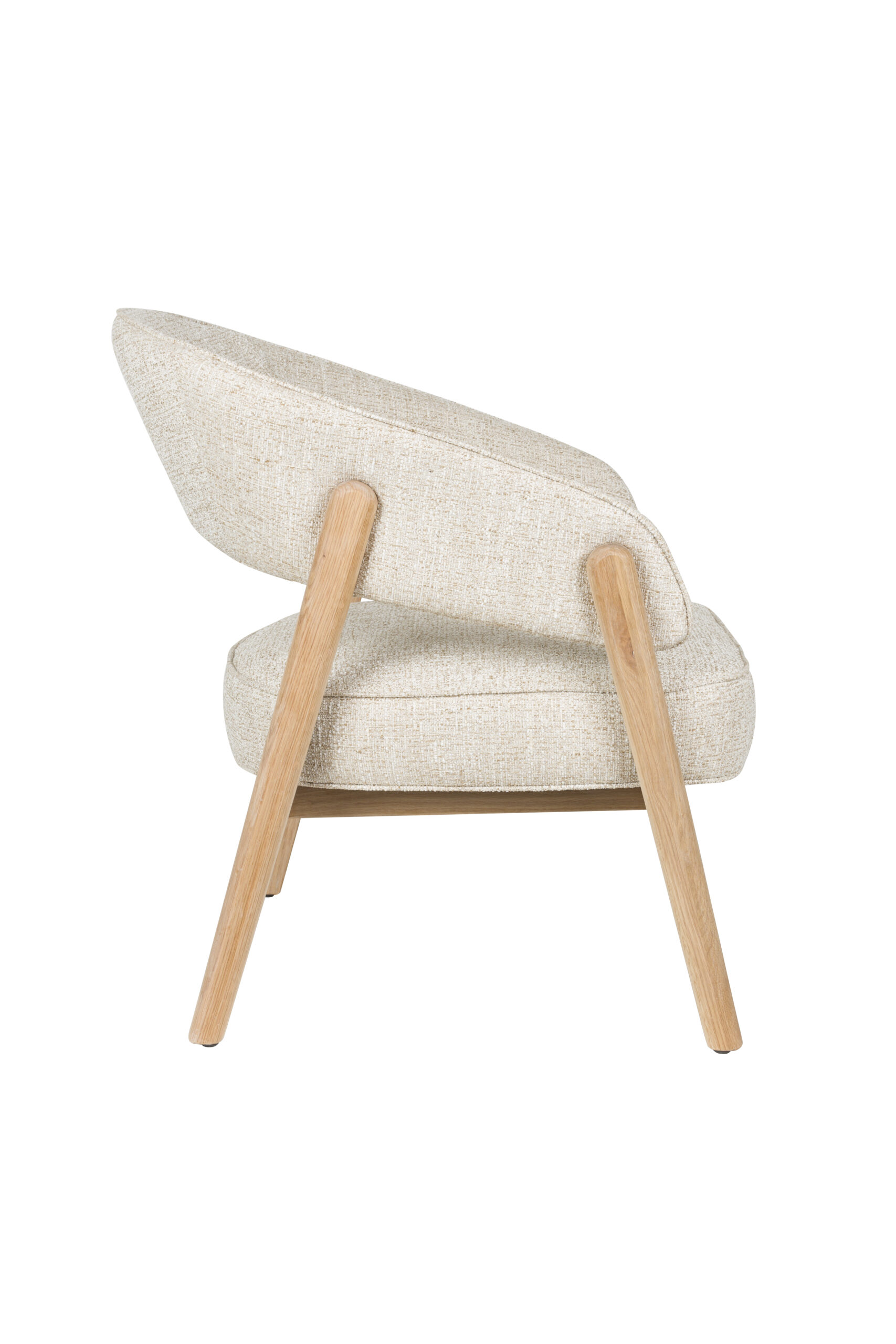 Lounge Chair Bright Brown/Beige - Slika 3