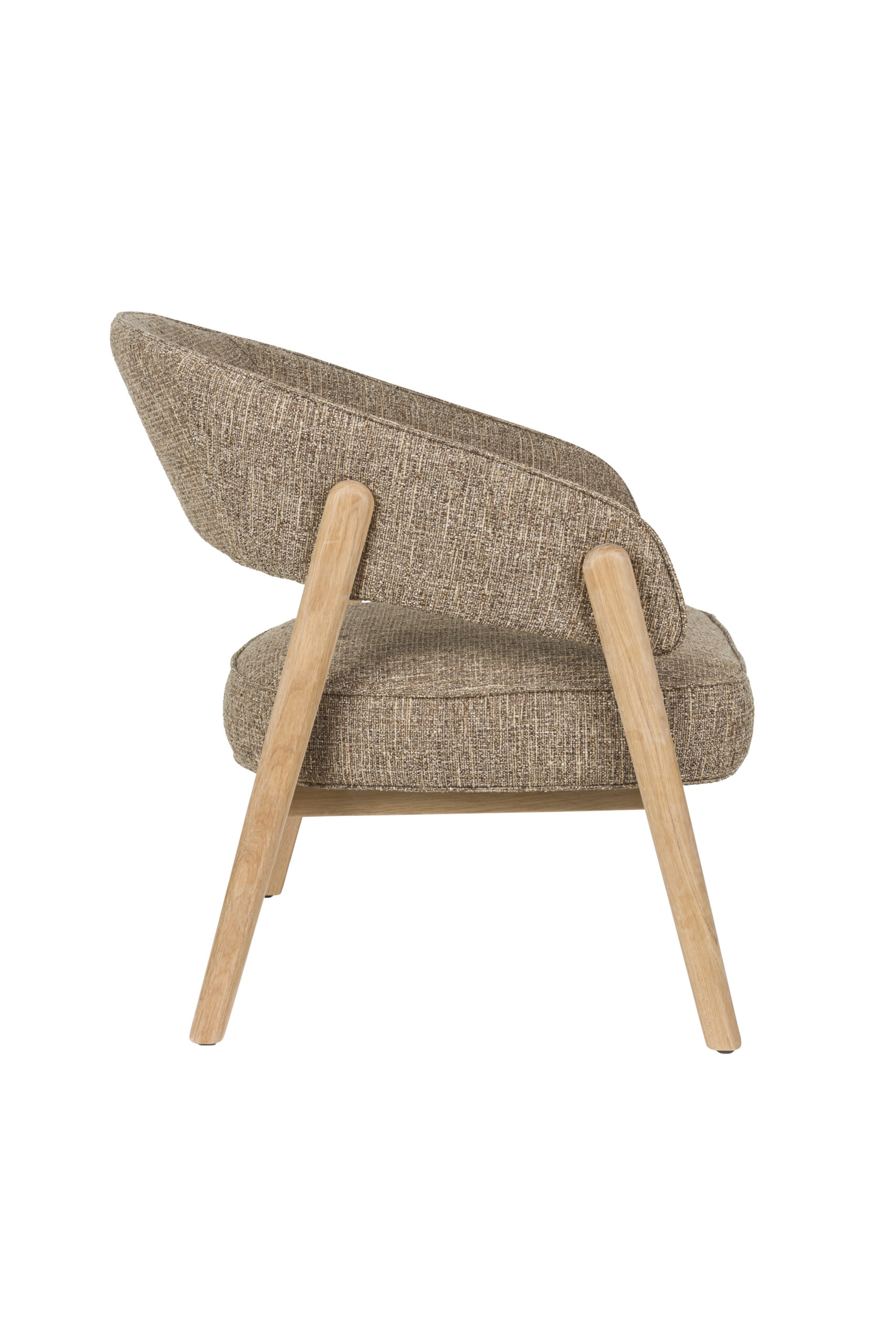 Lounge Chair Bright Brown/Beige - Slika 7