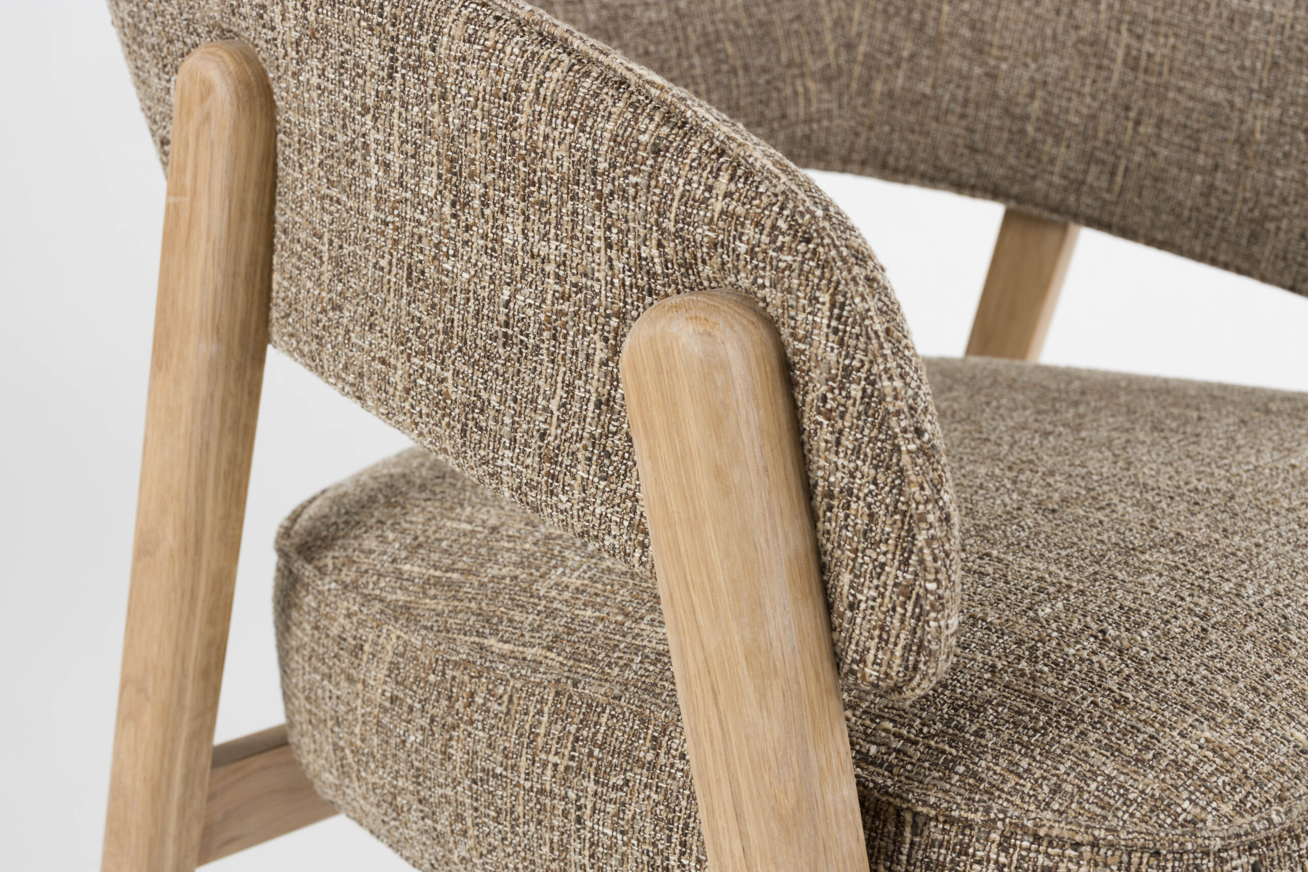 Lounge Chair Bright Brown/Beige - Slika 10